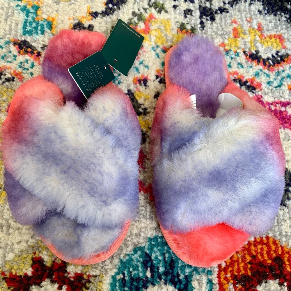Anthropologie Emu Australia Slide Slippers